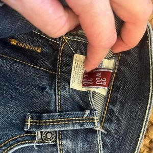 Mens Stetson jeans 33x36